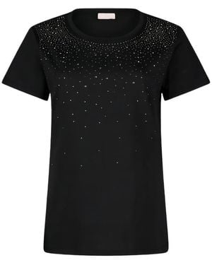 Liu Jo Embellished T-Shirt - Black