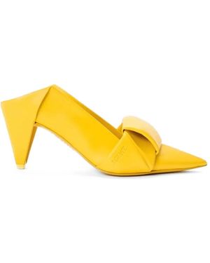 Loewe Pointed-Toe Court Shoes - Yellow