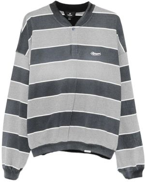 Represent California Striped Long-Sleeve - Gray