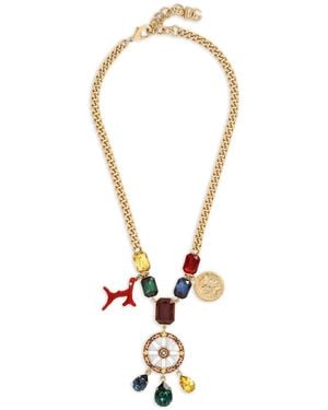 Dolce & Gabbana Collana Ruota Carretto - Bianco