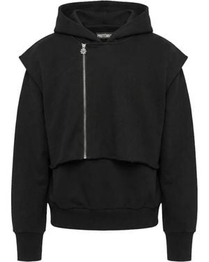 Protémoa Armor Zip-Front Hoodie - Black