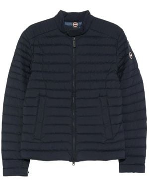 Colmar Quilted Zip-Front Jacket - Blue
