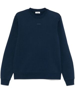 Sandro Sudadera con logo - Azul