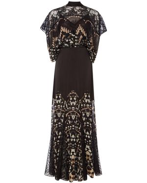 Temperley London Emperor Maxi Dress - Black