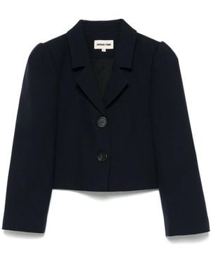 ShuShu/Tong Wool-Blend Blazer - Blue