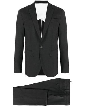 DSquared² Single-Breasted Wool-Blend Suit - Black