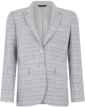 Brooks Brothers Blazer À Carreaux - Grey