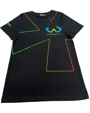 Who*s Who Graphic-Print T-Shirt - Black