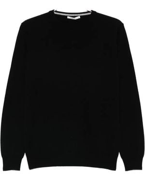 Kangra Crew-Neck Jumper - Black