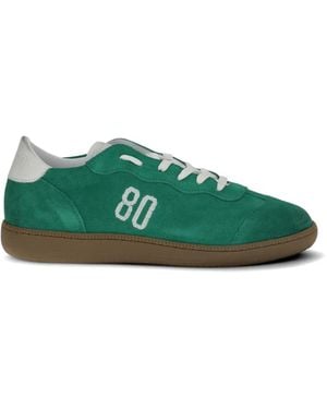 Be980 Harvard 1 Logo-Patch Sneakers - Green