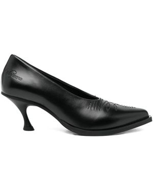 VAQUERA 60Mm Cowgirl Pumps - Black