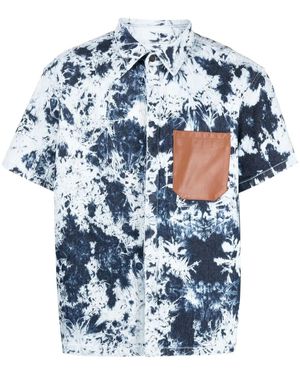 Ferrari タイダイ Tシャツ - ブルー