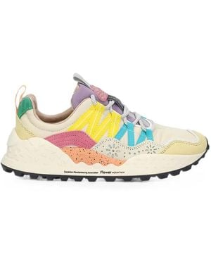 Flower Mountain Washi Trainers - White