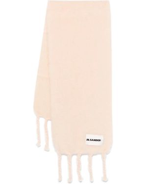 Jil Sander Gebürsteter Schal - Natur