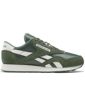 Reebok Nylon Classic Trainers - Green