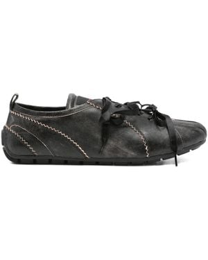 Simone Rocha Sneakers aus Leder - Schwarz