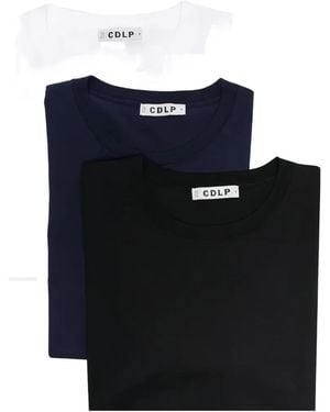 CDLP Three-Pack Crew-Neck T-Shirt - Black