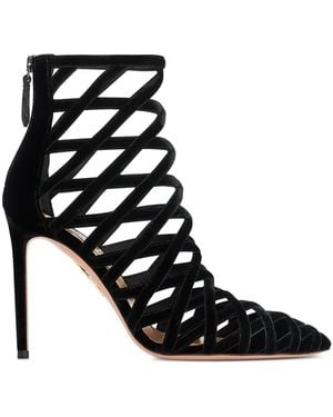 Aquazzura Romance 105mm ブーツ - ブラック