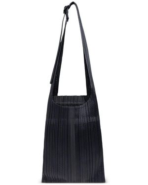 Pleats Please Issey Miyake Pleated Tote Bag - Black
