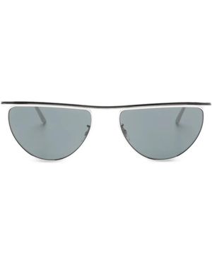Oliver Peoples X Khaite 1984C Geometric Sunglasses - Blue