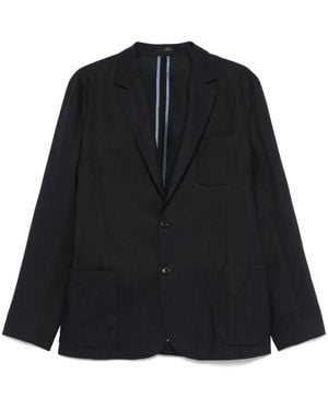 Paul Smith リネン ジャケット - ブラック