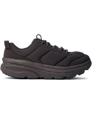 Hoka One One Bondi padded lace-up sneakers - Schwarz