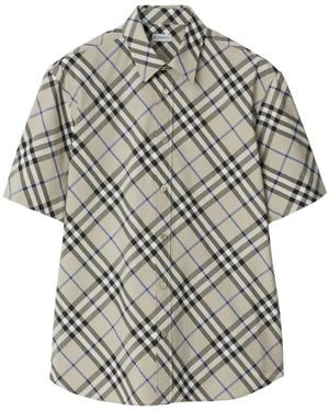 Burberry Shirts - Gray