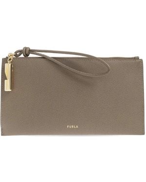 Furla Iride Clutch Bag - Gray