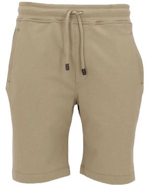 Isaia Drawstring-Waist Shorts - Natural