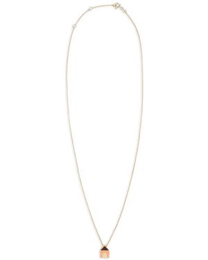 Aliita Casita Enamel-Charm Necklace - White