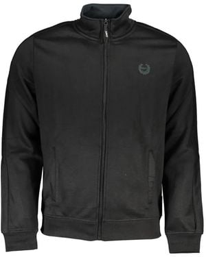 Gianmarco Venturi Sweat Zippé À Logo - Black