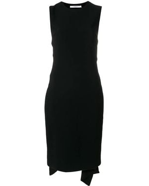 Givenchy Open Back Tie Waist Dress - Black