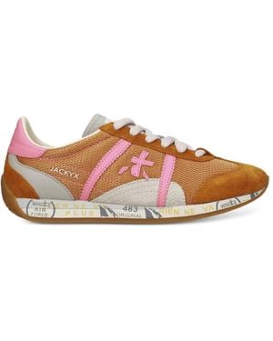 Premiata Jackyxd Sneakers Mit Logo-Patch - Pink