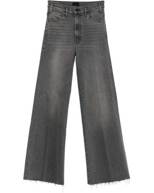 Mother Frayed Jeans - Grey