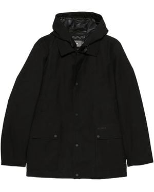 Mackage Alec Hooded Zip-Up Coat - Black