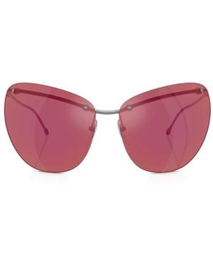 DIESEL Rimless Cat-Eye Sunglasses - Pink