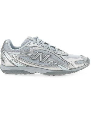 New Balance Mesh-Panelled Trainers - White