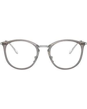 Ray-Ban Lunettes De Vue À Monture Ronde - Gris