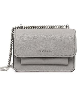 MICHAEL Michael Kors Petit Sac À Bandoulière Claire - Gris