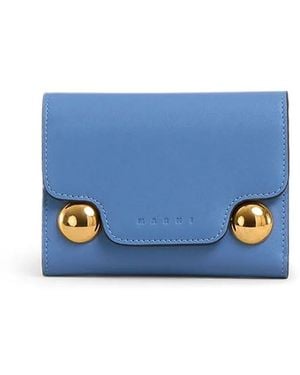 Marni Trunkaroo 三つ折り財布 - ブルー