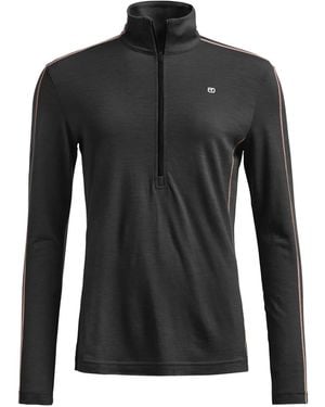 Ortovox Zip-Up Jumper - Black