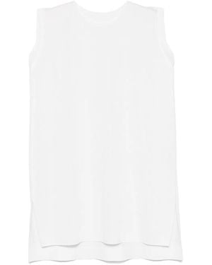 Pleats Please Issey Miyake Plissé Tanktop - Wit