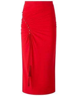 Roberto Cavalli Gathered Skirt