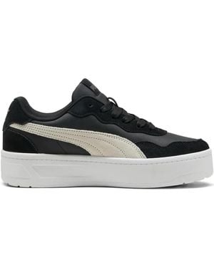 PUMA Court Lally Skye Platform Sneakers - Black