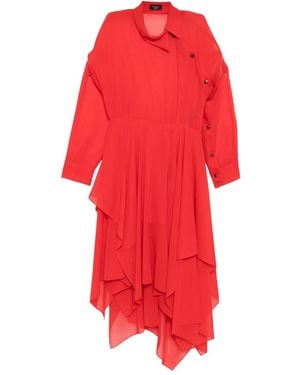 A.W.A.K.E. MODE Kleid Aus Organza - Rot