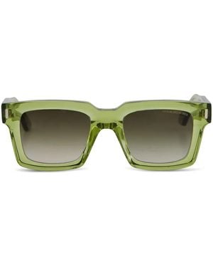 Cutler and Gross Square-Frame Sunglasses - Green