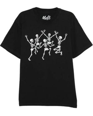 Melt T-Shirt À Imprimé Graphique - Black