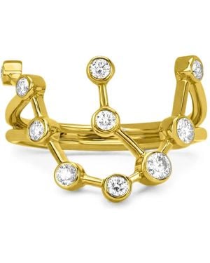Logan Hollowell Anillo Aquarius Con Diamante - Blanco
