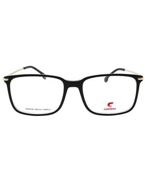Carrera Rectangle-Frame Glasses - Black