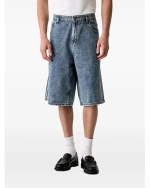 adidas Firedbird Adicolor Denim Shorts - Blue